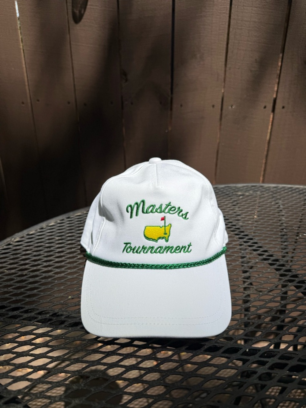 NEW Limited Edition Masters Tournament White Embroidered Hat (Never Worn)